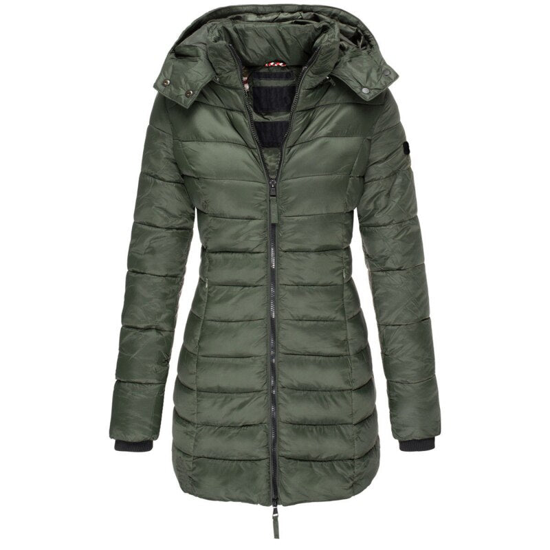 Victoria | Long down jacket for women